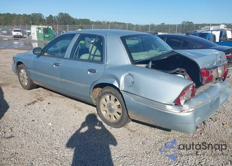 2004 Mercury Grand Marquis Ls z USA, uszkodzony, nr VIN 2MEFM75W34X646238